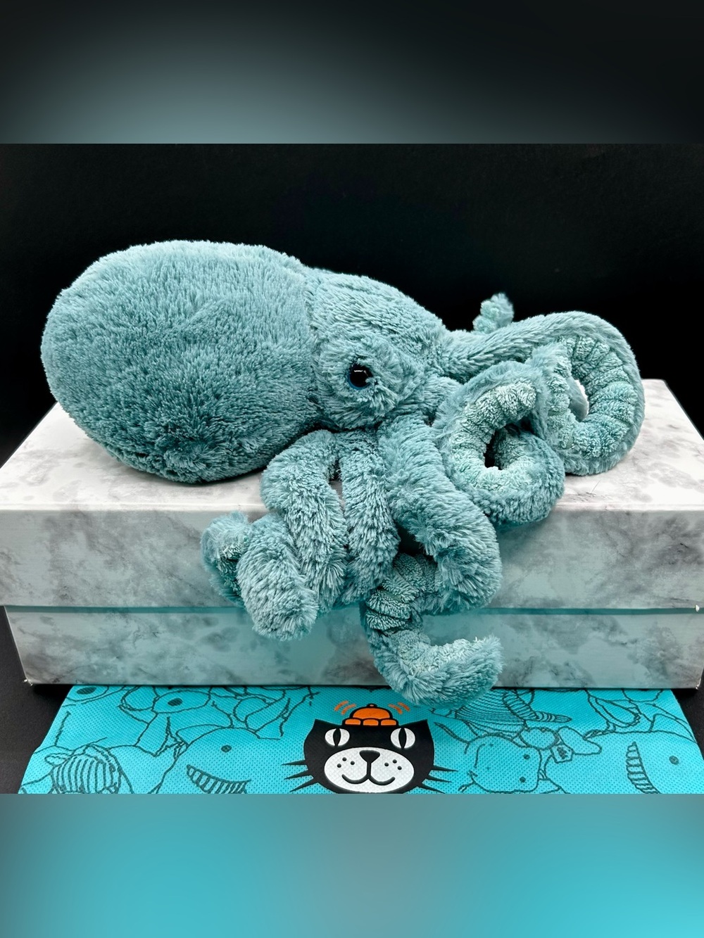 JELLYCAT Sol Squid Plush Toy.